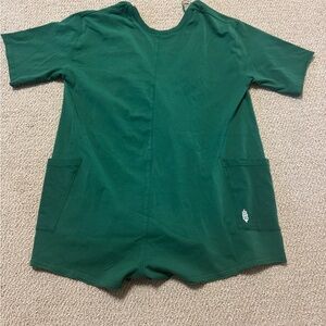 NWOT FP Movement by Free People Green Romper